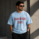 تیشرت مدل FEAR OF GOD باکسی مردانه ترند